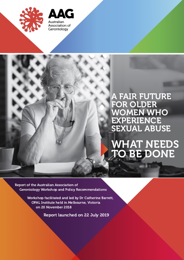 A Fair Future for Older Women Who Experience Sexual Abuse Report Cover