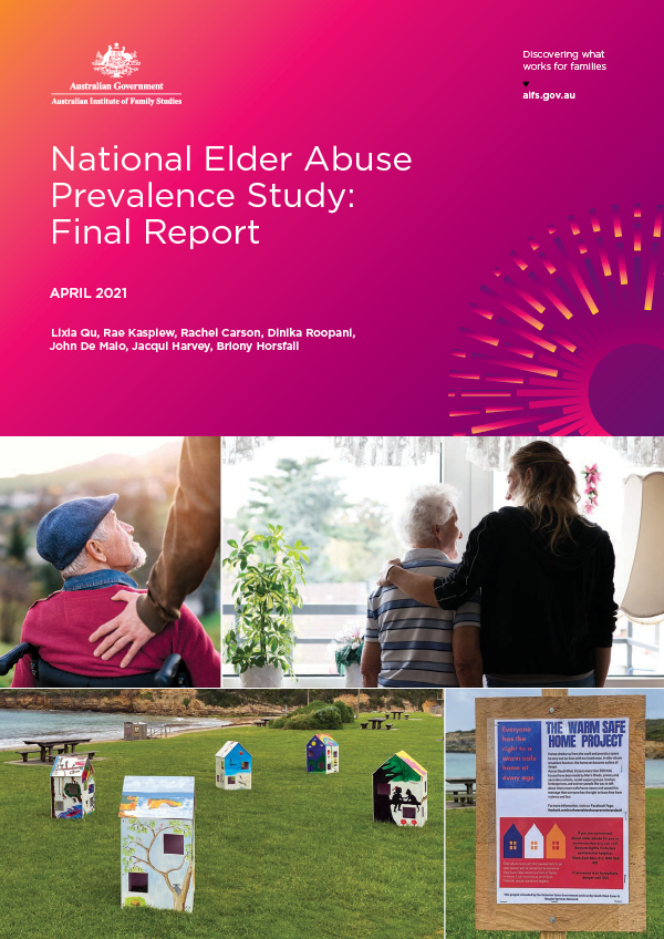 National Elder Abuse Prevalence Study Final Report