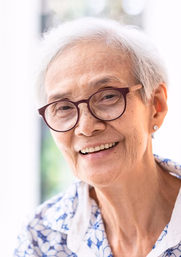 Happy senior woman 