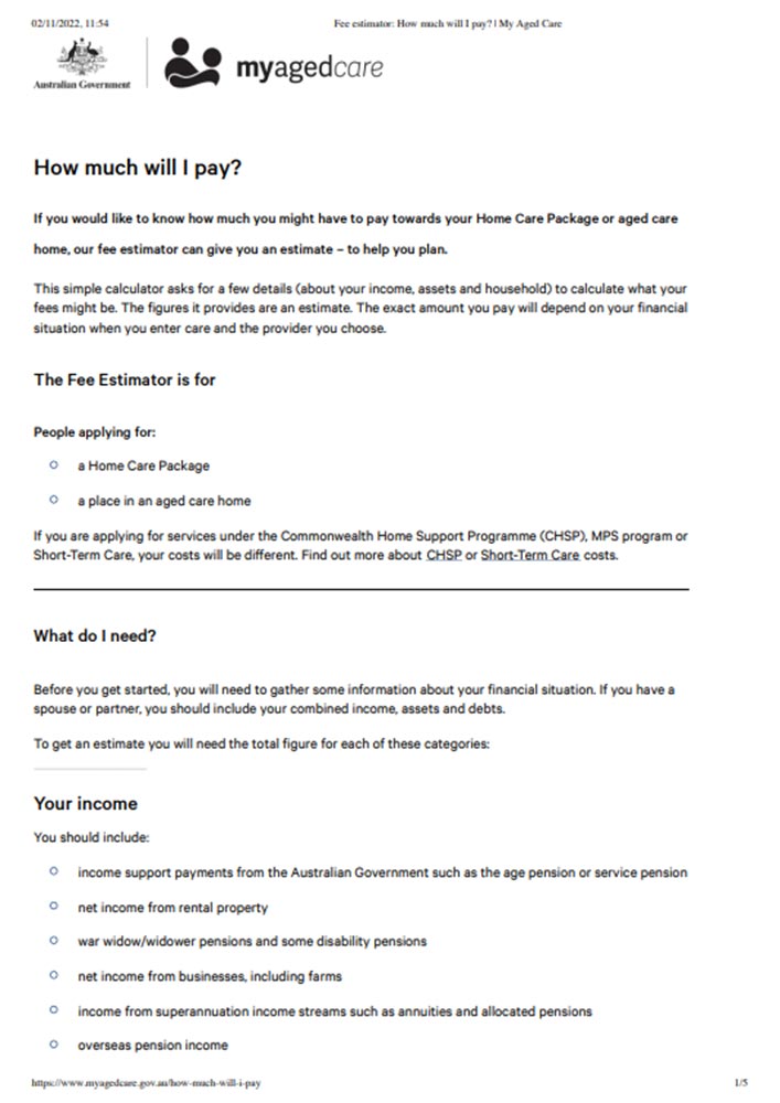 How much will I pay form