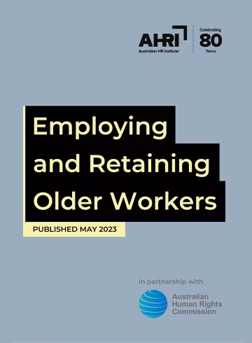 Employing Older Workers Report 2023