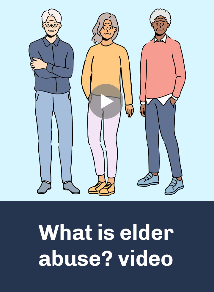Illustration for What is elder abuse? video