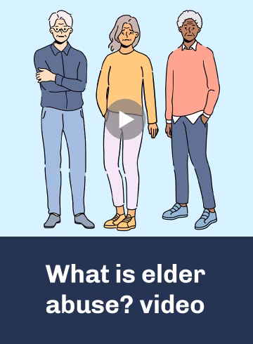 Illustration for What is elder abuse? video