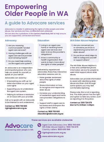 Empowering Older People in WA