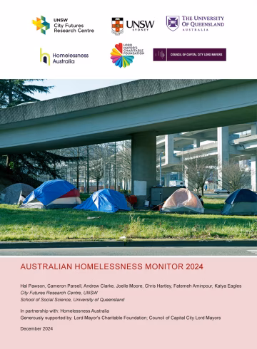 Australian Homelessness Monitor 2024