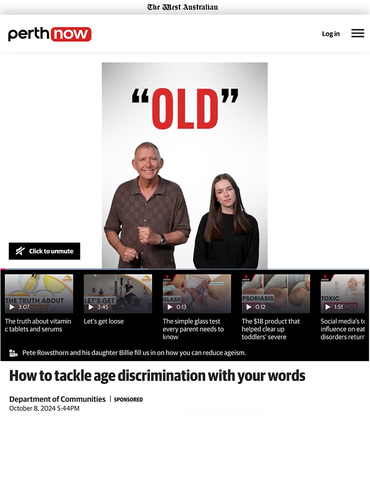How to tackle age discrimination with your words