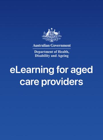eLearning for aged care providers