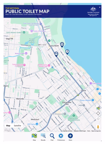 National Public Toilet Map