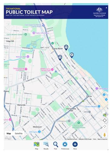 National Public Toilet Map