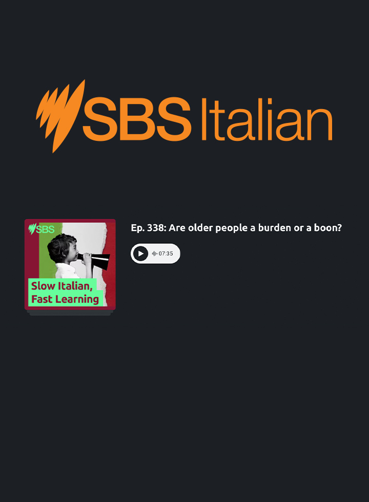 Are older people a burned or a boon: in Italian