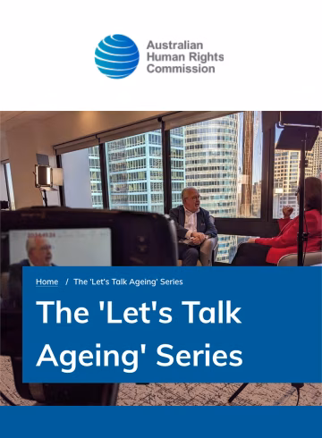 Let's Talk Ageing - Yumi Lee