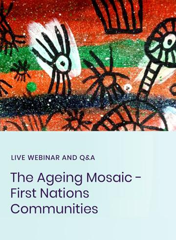 The Ageing Mosaic webinar logo