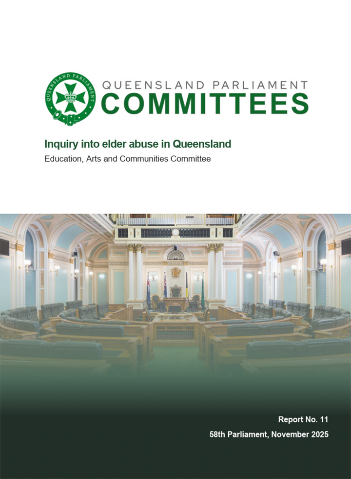 Inquiry into elder abuse Queensland Final Report