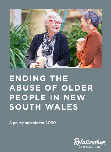 Ending the abuse of older people in New South Wales