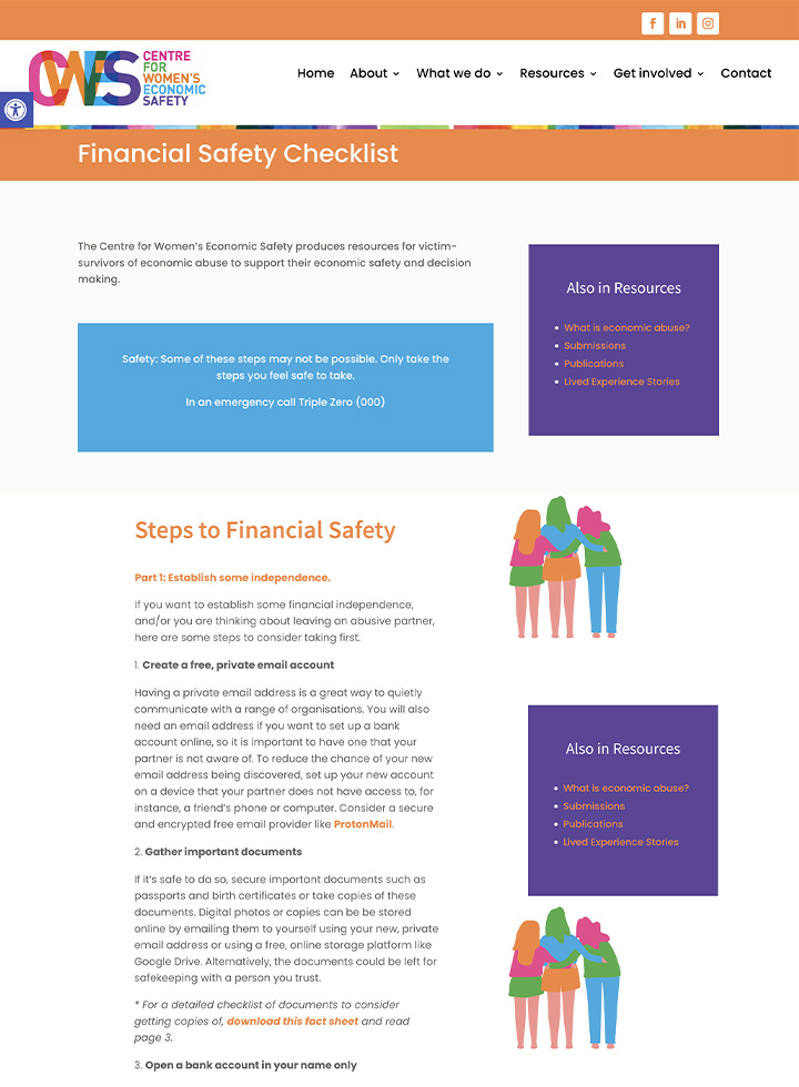 Steps to financial safety in 8 community languages