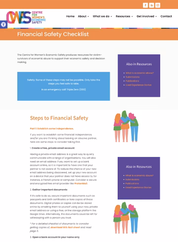 Steps to financial safety in 8 community languages