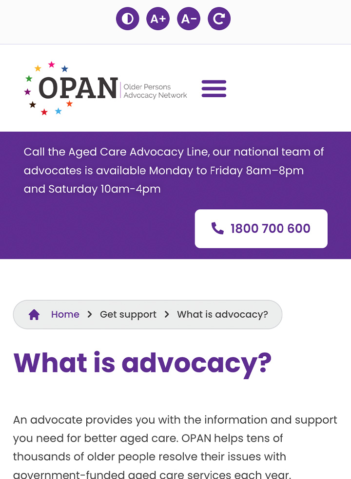 OPAN advocacy resources