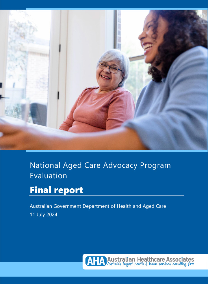 National Aged Care Advocacy Program Evaluation
