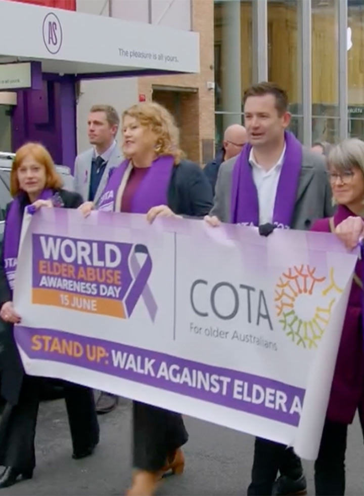 World Elder Abuse Day Rally Tasmania: TV news report