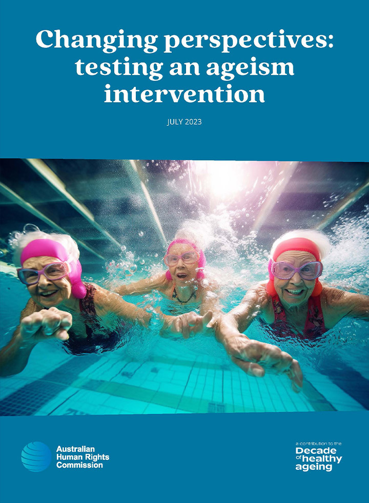 Changing perspectives: testing an ageism intervention