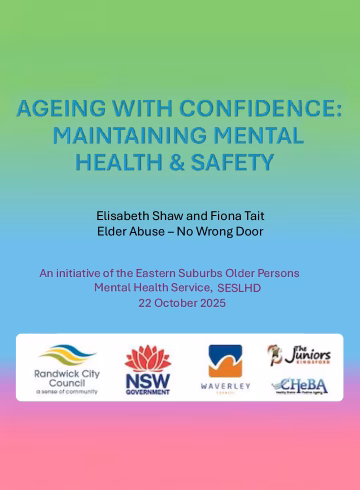 Elder abuse - no wrong door