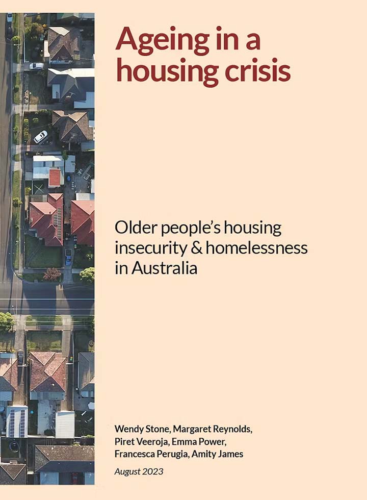 Ageing in a housing crisis report