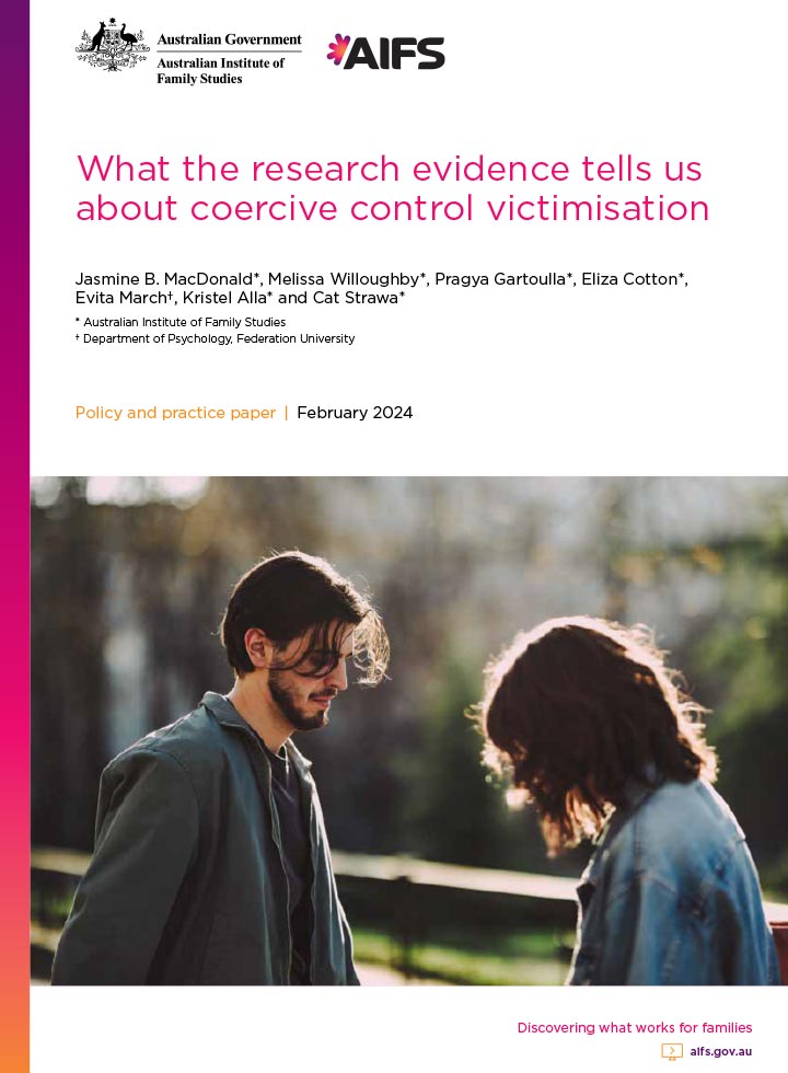 Coercive Control Victimisation policy and practice paper