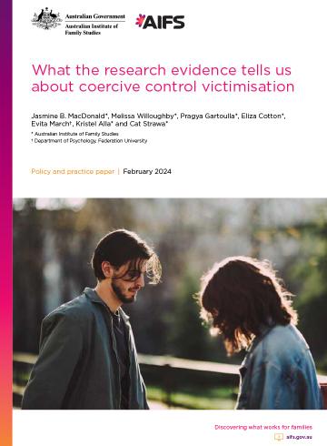 Coercive Control Victimisation policy and practice paper