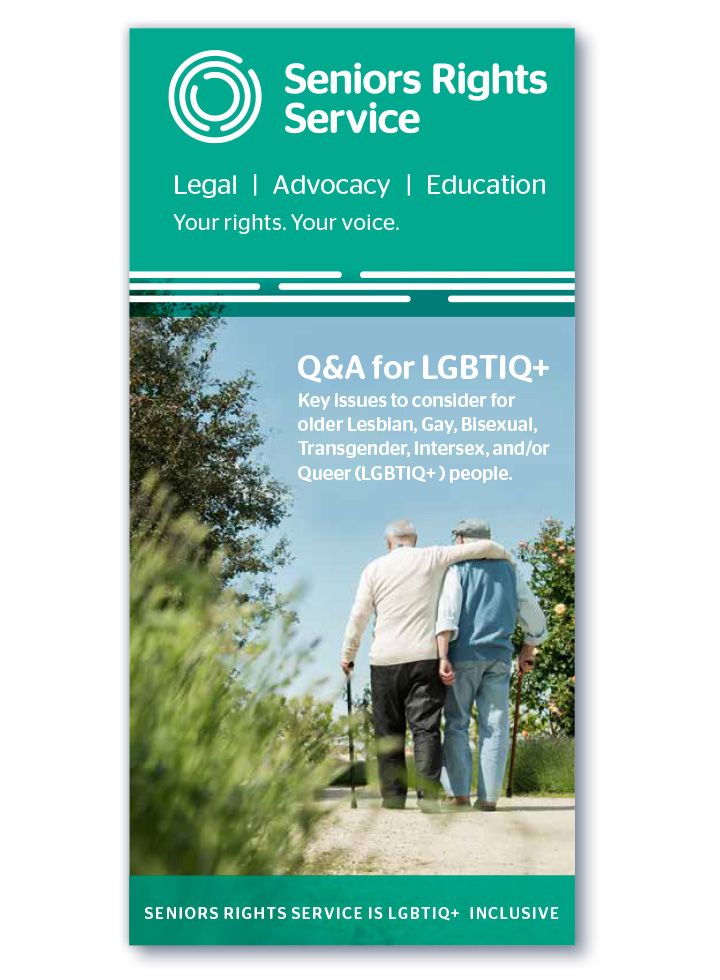 Q&A for older LGBTIQ+ people