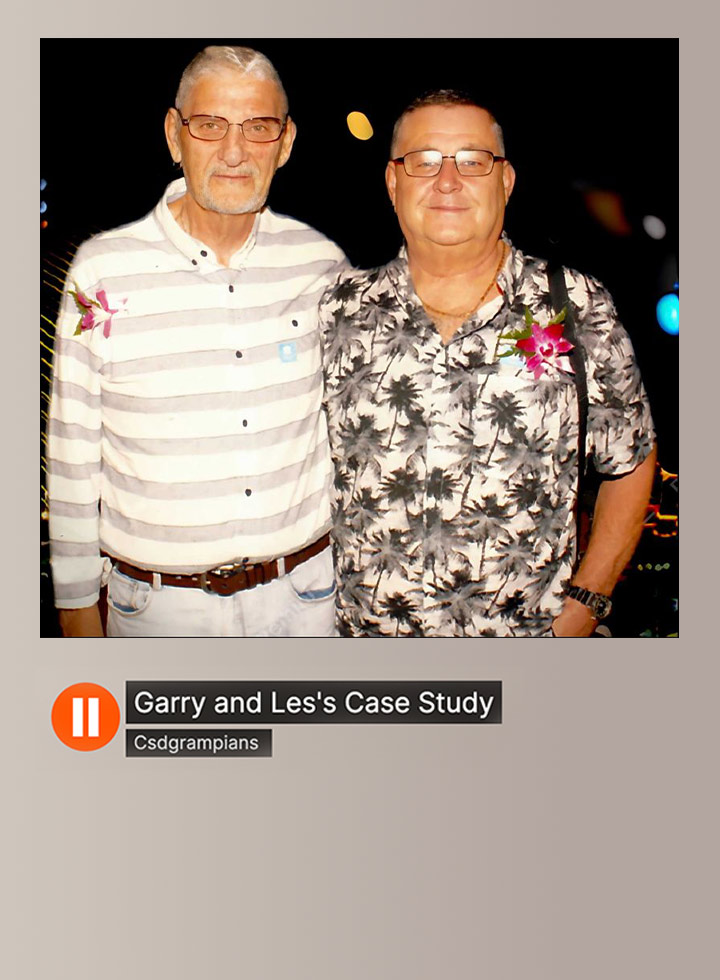 Garry and Les's case study