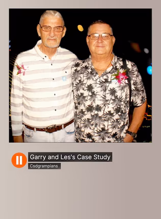 Die Fallstudie von Garry und Les