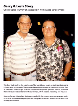 Photo of two men wearing orchids in their lapels
