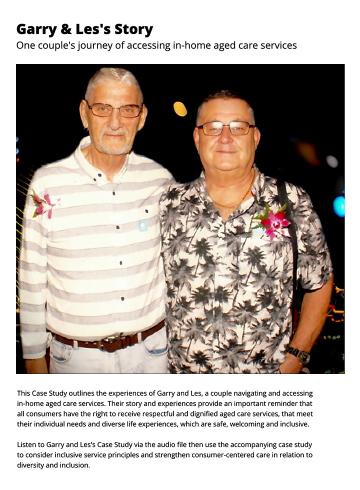 Photo of two men wearing orchids in their lapels