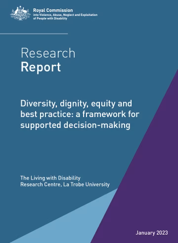 A framework for supported decision making