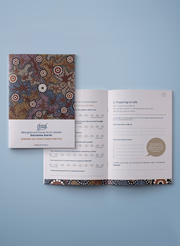 Aboriginal & Torres Strait Islander Discussion Starter – Working Out What’s Right For You