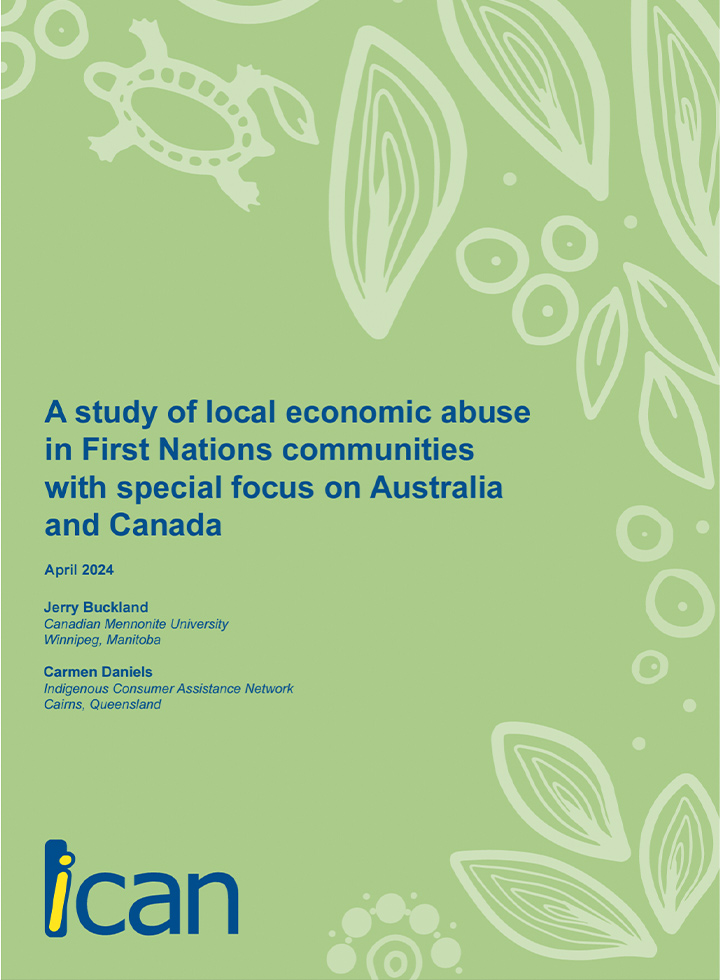 A study of local economic abuse in First Nations communities