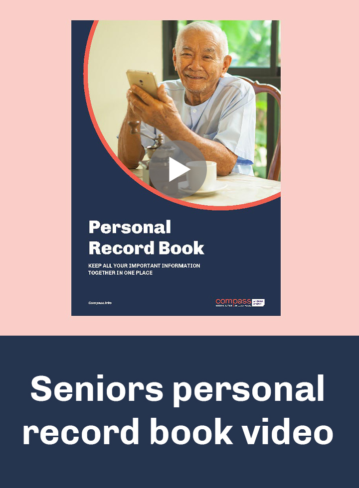 Photo for Seniors Personal Record Book video