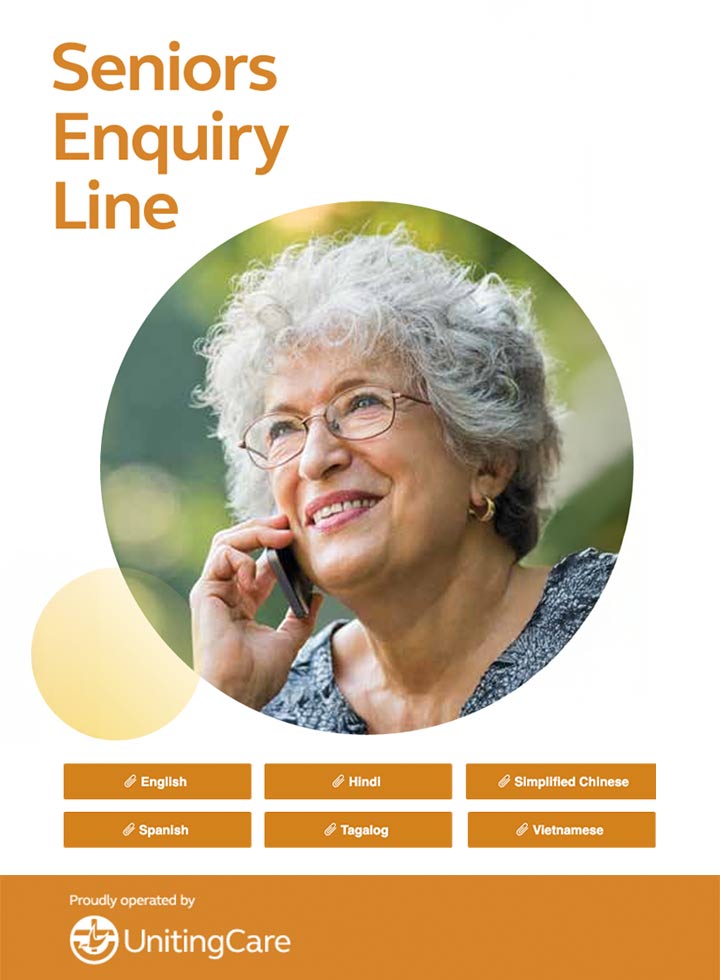 Seniors Enquiry Line translations