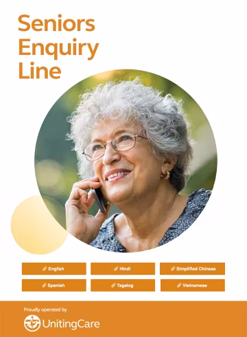 Seniors Enquiry Line translations