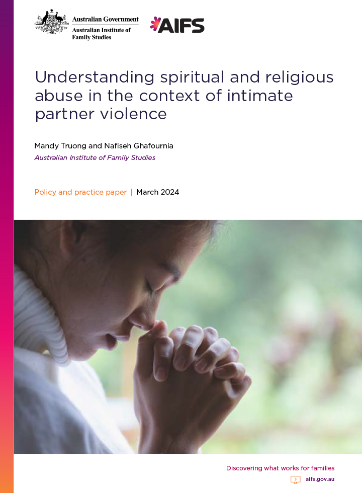 Understanding spiritual and religious abuse in the context of intimate partner violence