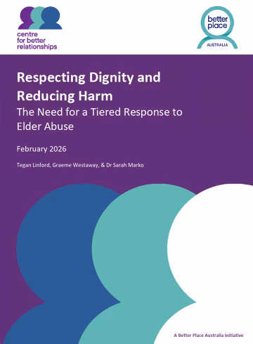 Respecting Dignity and Reducing Harm: The Need for a Tiered Response to Elder Abuse