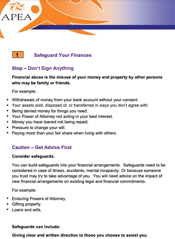 Safeguard your finances for CALD communities