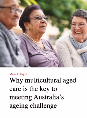 Why multicultural aged care is key to meeting Australia's ageing challenge