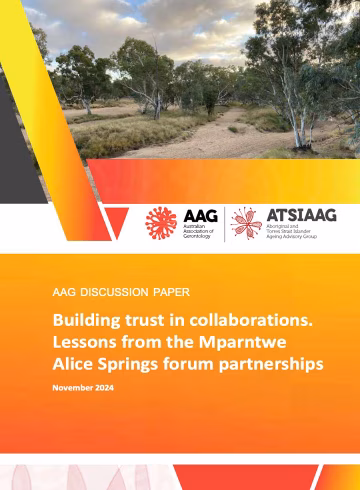 AAG Discussion Paper