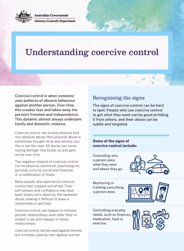 Understanding Coercive Control