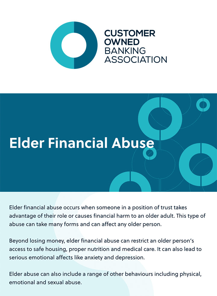 Elder Financial Abuse: support