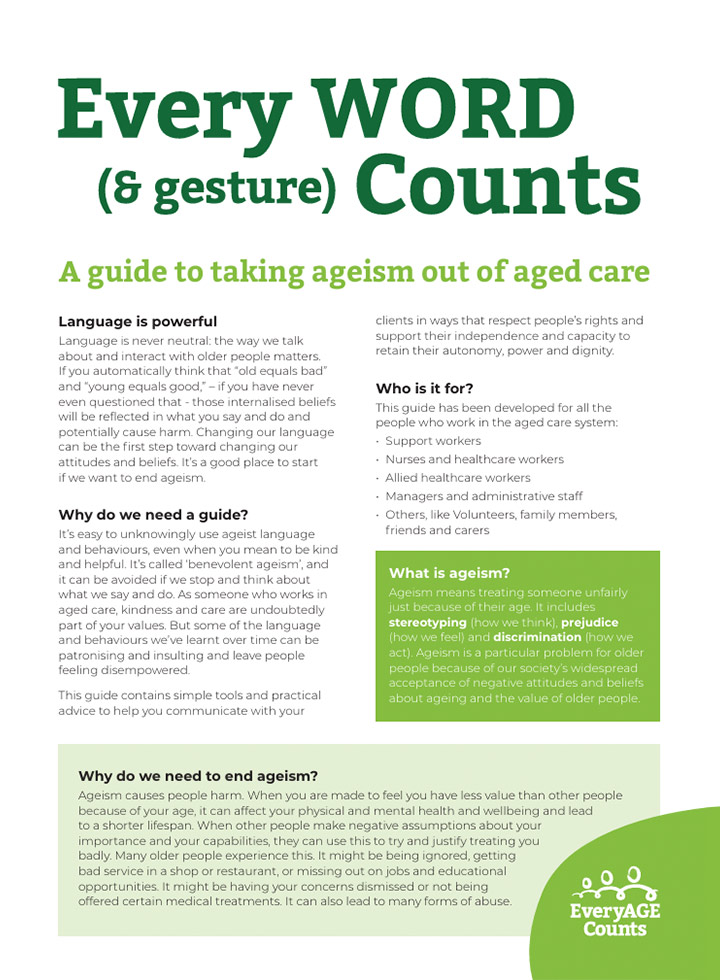 Every word (and gesture) counts