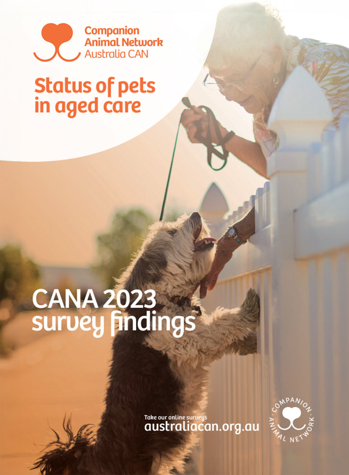 Status of pets in aged care