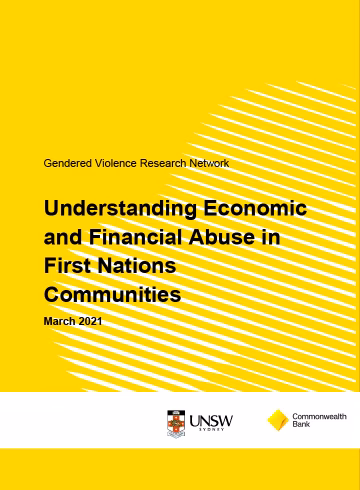 Understanding Economic and Financial Abuse in First Nations Communities