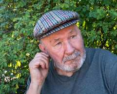 Senior man in hat
